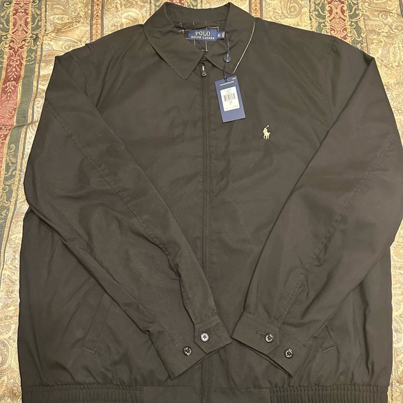 Ralph Lauren Men's Black Lightweight Jacket